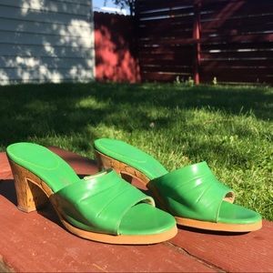 Green Naturalizer comfort fit cork heels